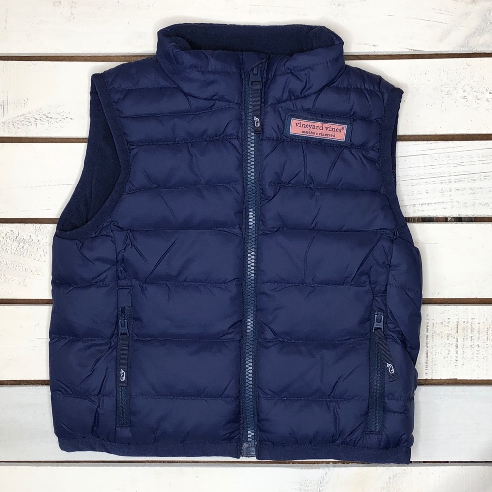 Vineyard Vines toddler boys down puffer vest